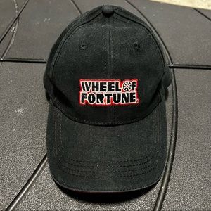 Wheel of Fortune Hat Black Red Game Show Men Women Adjustable Baseball C…